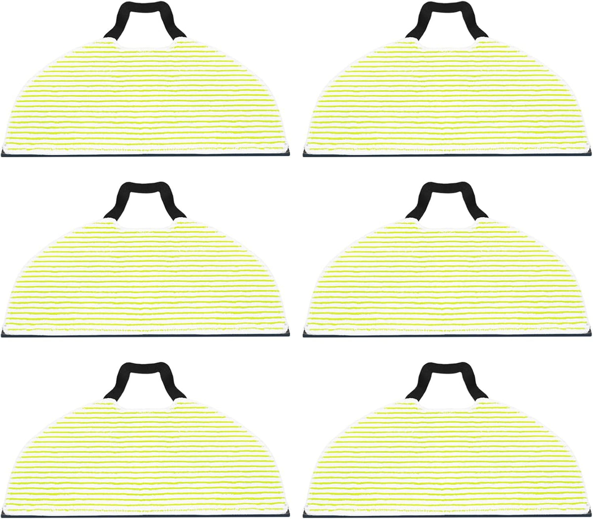 Shark 6-Pack Mop Pads - Compatible With Matrix Plus AI Ultra Robot Vacuums | Durable & Effective Cleaning