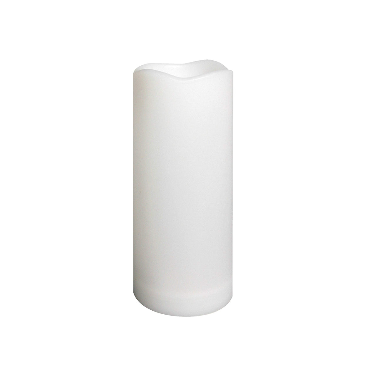 Waterproof Outdoor Flameless Pillar Candle with Timer Battery Operated Electric LED Candle Set for Gift Home Décor Party Wedding Supplies Garden Halloween Christmas Decoration, 1 Pack, 3” x 7”