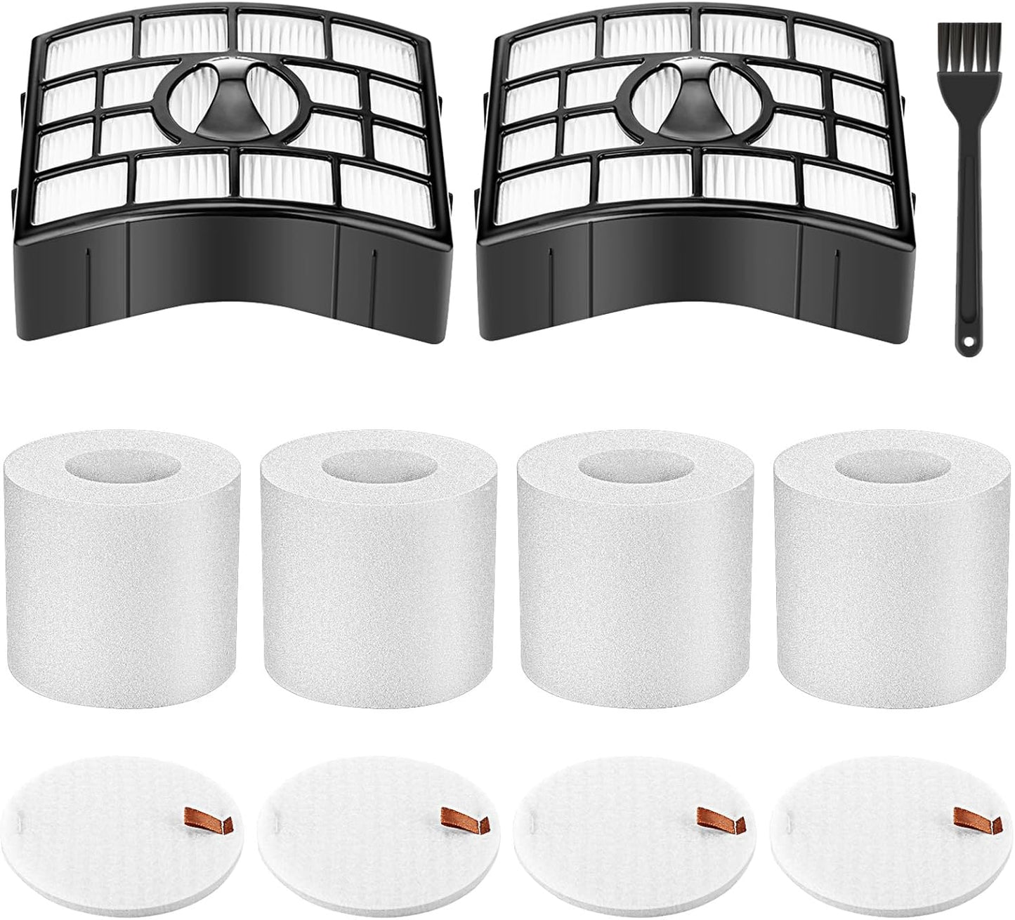 Shark NV752 AZ1002 Replacement Vacuum Filters - Compatible with NV650, NV651, NV752 & More
