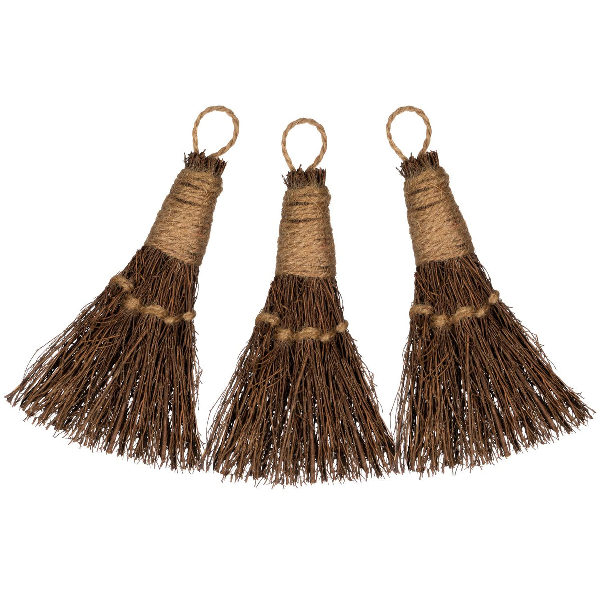 Cinnamon Broom - Cinnamon Scented 6in (3 Pack) Mini Broomsticks - Decorative Broom for Door Protection