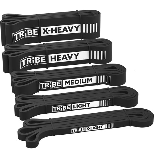 Long Resistance Bands for Working Out Men and Women - Set of 5 Pull-Up Bands, Pull Up Assistance Bands - Workout Bands Resistance for Men - Stretch Bands for Exercise Bands Resistance Bands Set