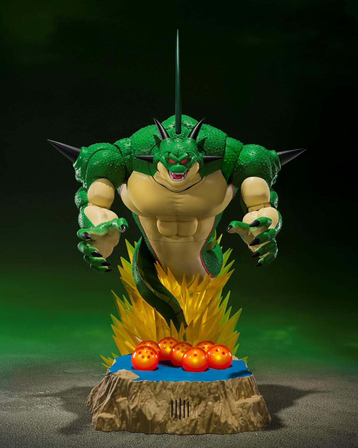 TAMASHII NATIONS - Dragon Ball Z Porunga & Dende Luminous Dragon Ball Set | Authentic Shenron Collectible