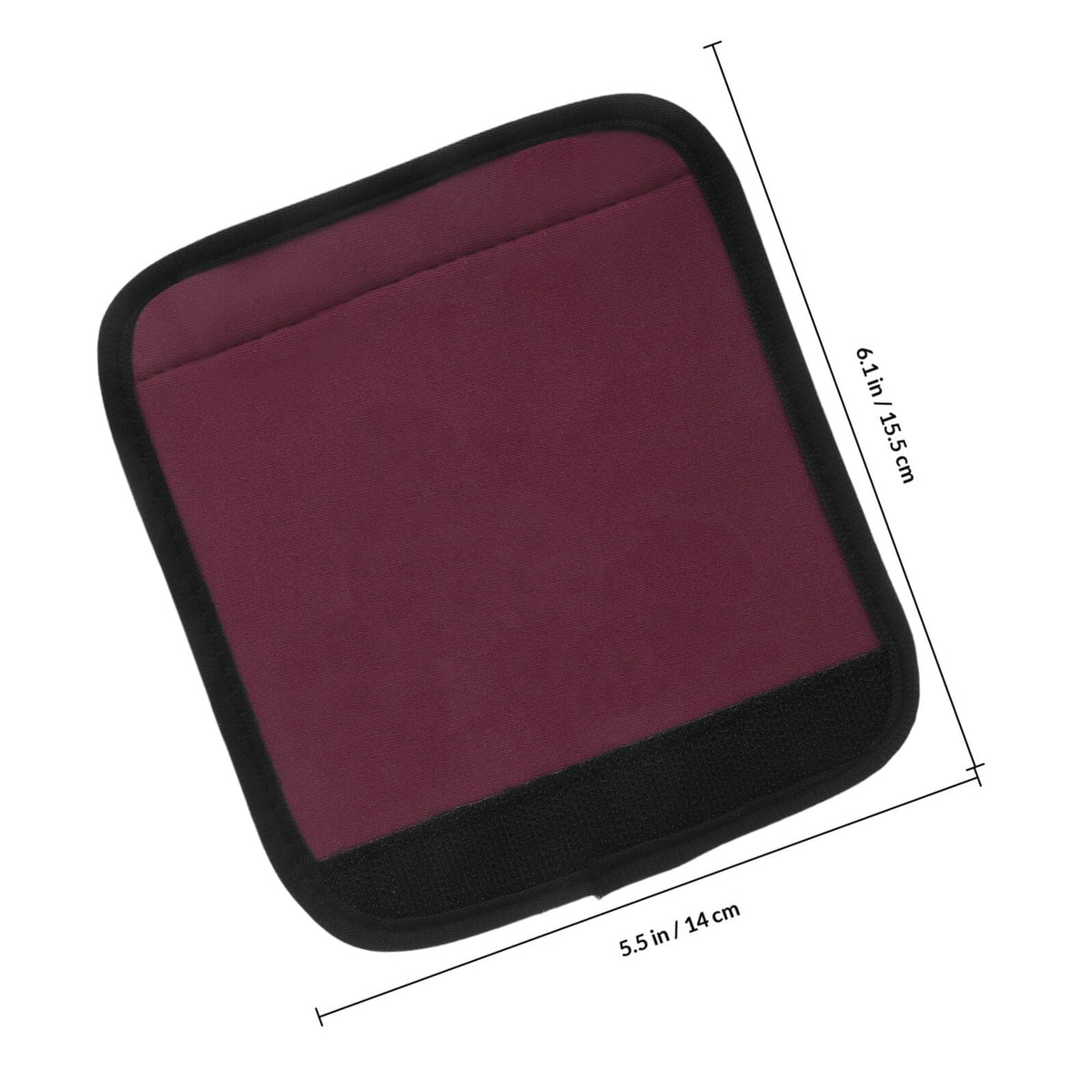 Beavorty 2pcs Barbell Sleeve Gym Equipment Grip Pads Anti-Slip Weight Lifting Covers Detachable Burgundy Pull-up Bar Accessories for Strength Training