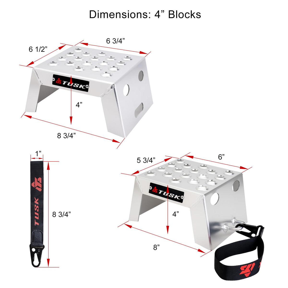 Tusk Moto Racing Starting Blocks (4")