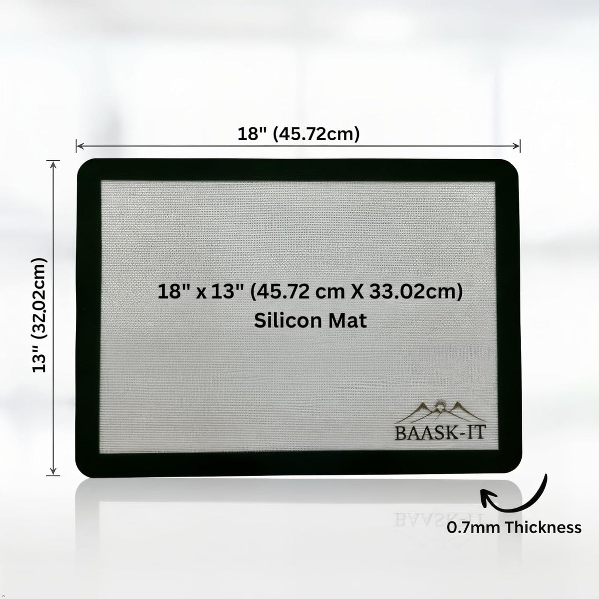 Silicone Baking Mats Set - 3 Non-Stick Reusable Oven Liners | Parchment-Free (18" x 13" + 15" x 10")