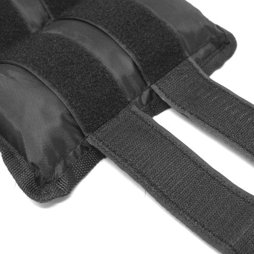 FITNESS MANIAC Ankle Weights with Double Straps Wrist Leg Weight for Walking Jogging Gym Exercise Gymnastics Aerobics 14 lbs (two 7-lbs)