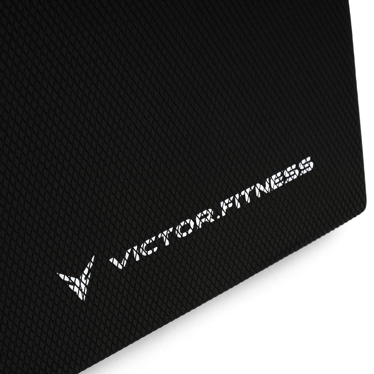 Victor Fitness Black Non-Slip Balance Foam Pad for Stability Training, Yoga, Physical Therapy, Knee, and Lower Back Support - Gym or Office Use