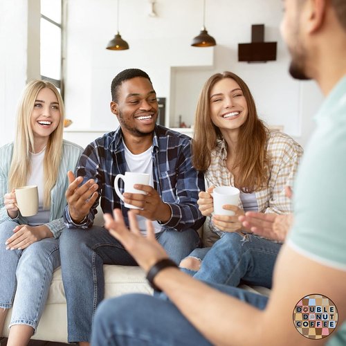 Double Donut Coffee - Breakfast Blend Light Roast Pods | 80 Recyclable Single-Serve Pods for Keurig