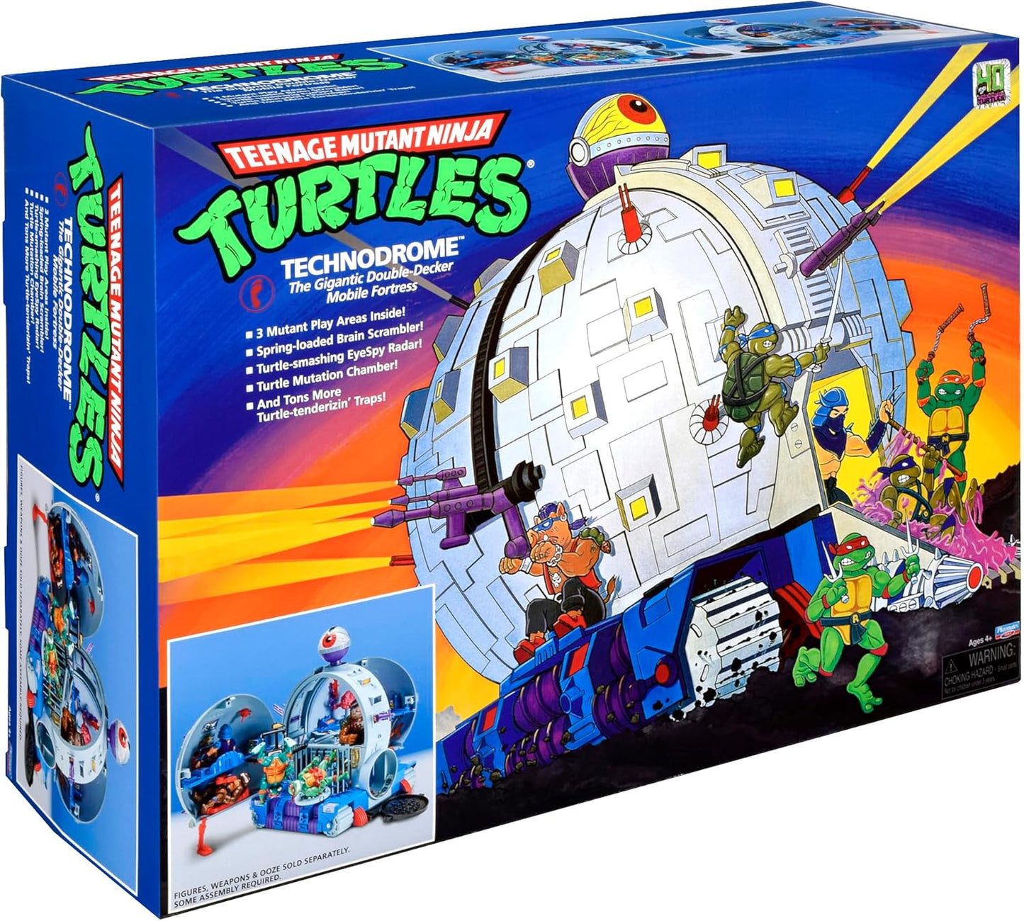 Teenage Mutant Ninja Turtles Classic Technodrome Playset - Ultimate Action Adventure Toy