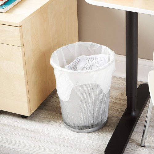 Hefty Small Garbage Bags - Flap Tie Design with Clean Burst Scent | 4 Gallon, 26 Count