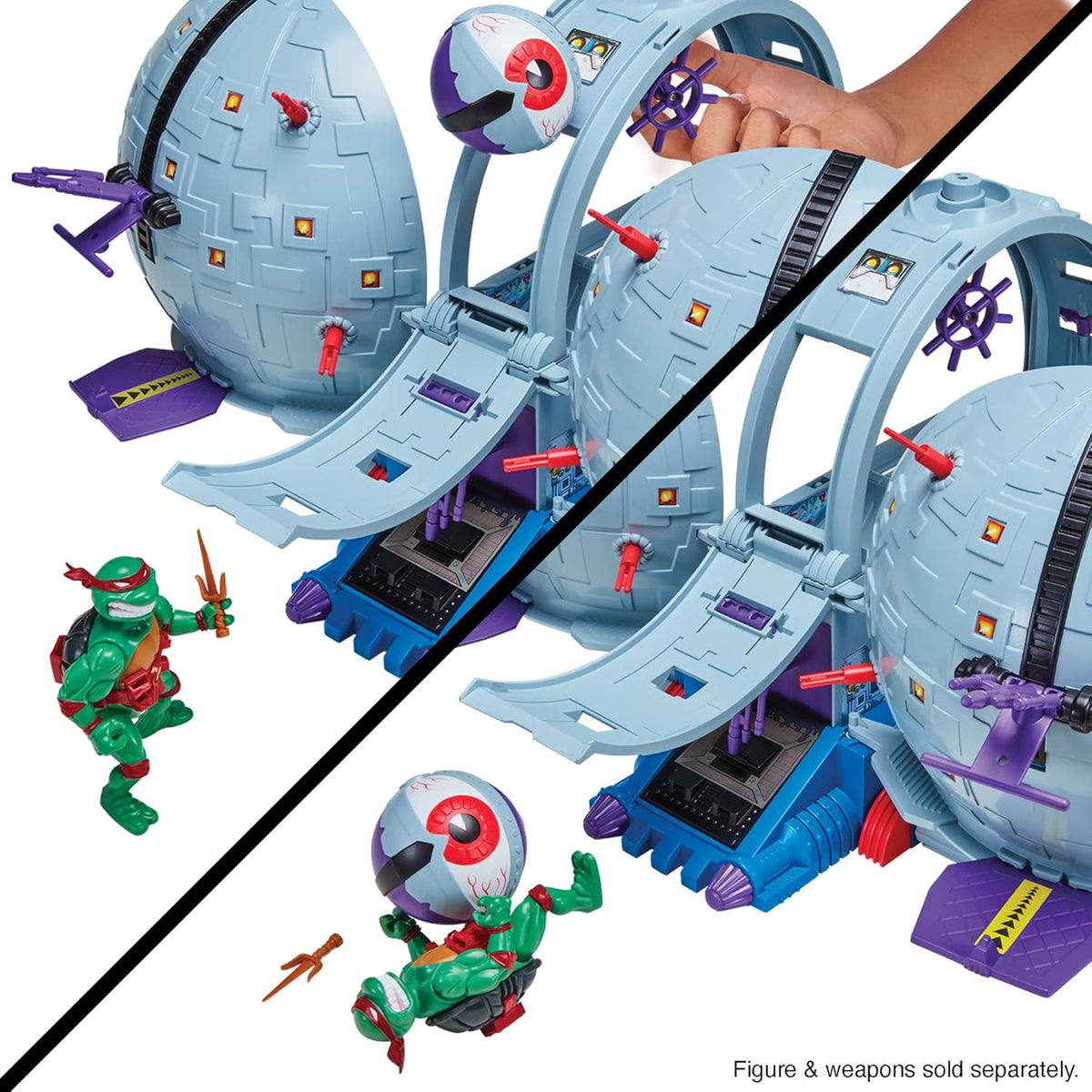 Teenage Mutant Ninja Turtles Classic Technodrome Playset - Ultimate Action Adventure Toy