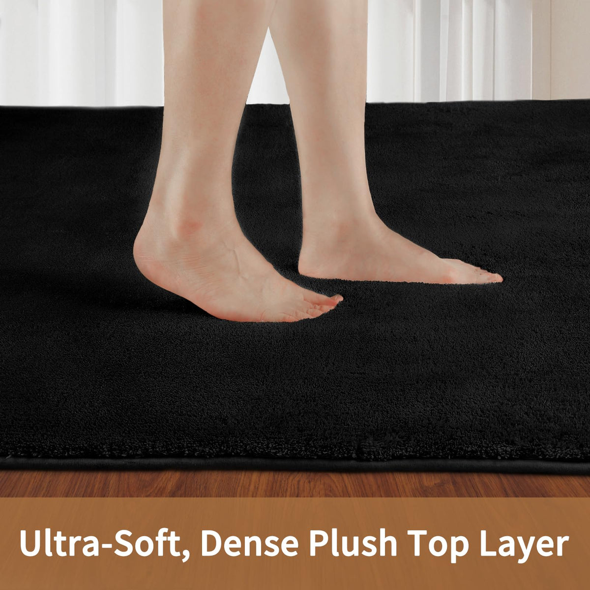 Sour Lemon 8x10 Area Rugs for Living Room, Soft Large Area Rug Fluffy Rugs for Bedroom，Machine Washable Area Rug Non Slip Carpet Rug for Living Room Playroom Kids Room Home Decor