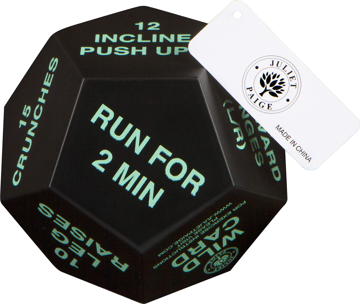 Exercise Dice - Fitness Workout Gear for Home Gym Equipment and Accessories, Personal Trainer Work Out Supplies for Adults