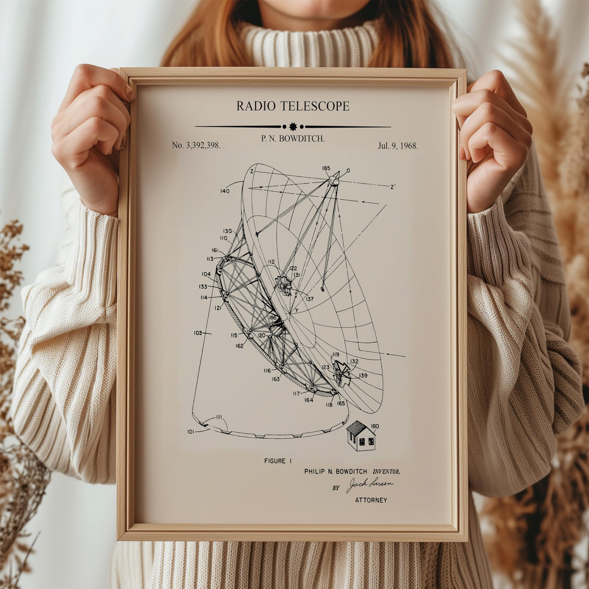 Monem Art 6-Piece Space Exploration Blueprint Print - Space Patent Poster - Rocket, Spaceship, NASA & Satellite Art - Technical Drawing Wall Design - Dorm or Office Decor - 8x10 UNFRAMED Wall Art