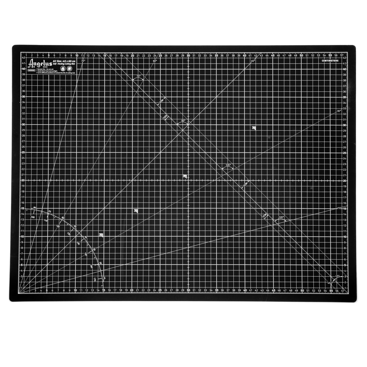 Angelus Self-Healing Cutting Mat, Double Sided, Non-Slip, Durable, Scratch-Resistant Rotary Cutting Board for Leather, Craft, Fabric, Quilting, Sewing, Scrapbooking Projects (18" x 24")