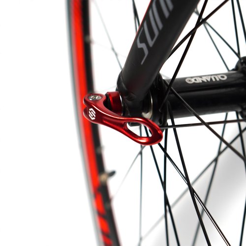 Chooee Quick Release Skewers Front & Rear Set for Mountain Bike,red
