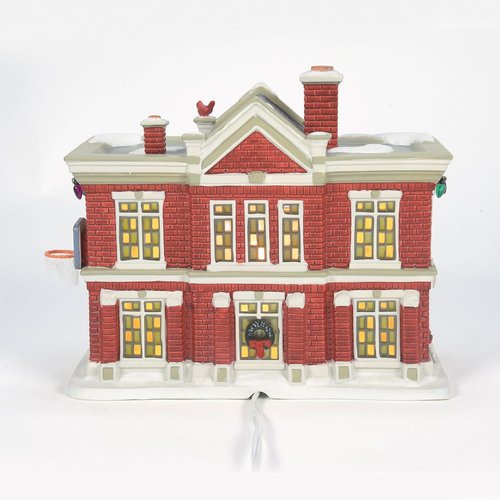 Department 56 Cleveland Elementary School Christmas Village | Festive Holiday Decor