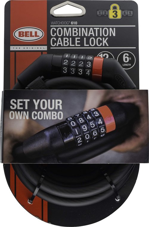 BELL Watchdog 610 Cable Combo Lock 2019