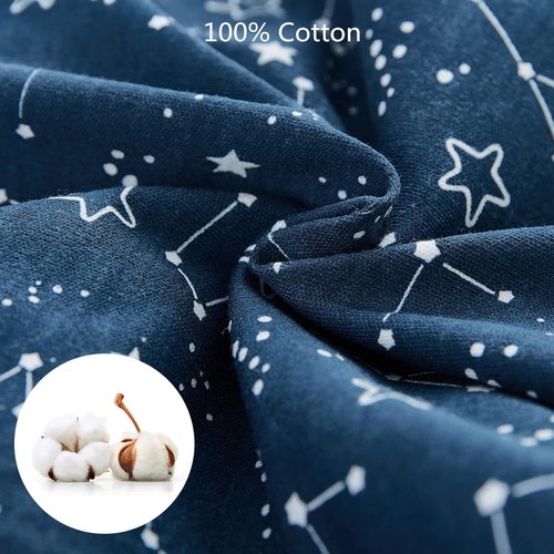 Insular Baby Swaddle Wrap - Adjustable Soft Cotton Swaddling Set for Newborns | 3 Pack, Space Design (0-3 Months)