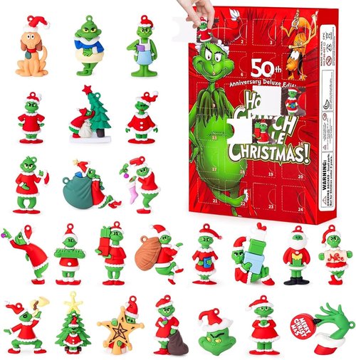 Christmas Advent Calendar 2025 - 24 Collectible Countdown Gifts for Kids & Adults | Perfect Holiday Surprise