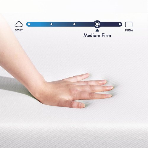 Best Price Mattress 6 Inch Memory Foam Mattress - Medium Firm, Cooling Gel Infused, Twin Size