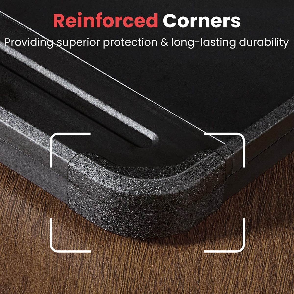 Sooez Reinforced Clipboard with Storage, Inner Plastic Folder Attached, Heavy Duty Clip Boards 8.5x11 with Pen Holder, High Capacity Nursing Clipboards Box for Teacher Office Home, Letter / A4 Size