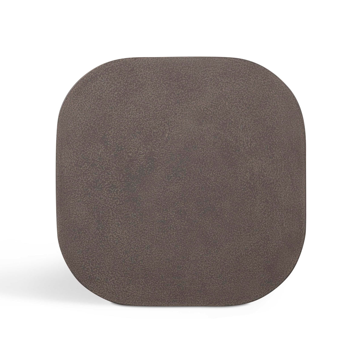 Tov Furniture Suraya Dark Umber Concrete Side Table