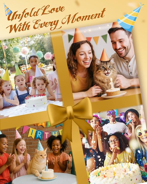 Funny Cat Pop Up Birthday Card by [Brand Name] - Unique 3D Greeting with Envelope | Perfect Gift for Cat Lovers
