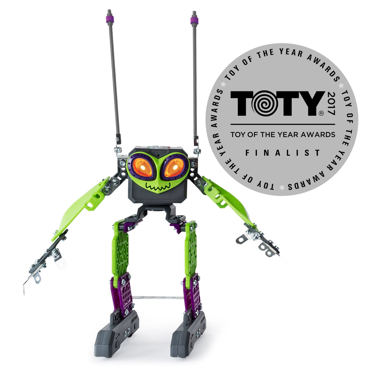 Meccano-Erector - Micronoid - Green Switch, Programmable Robot Building Kit