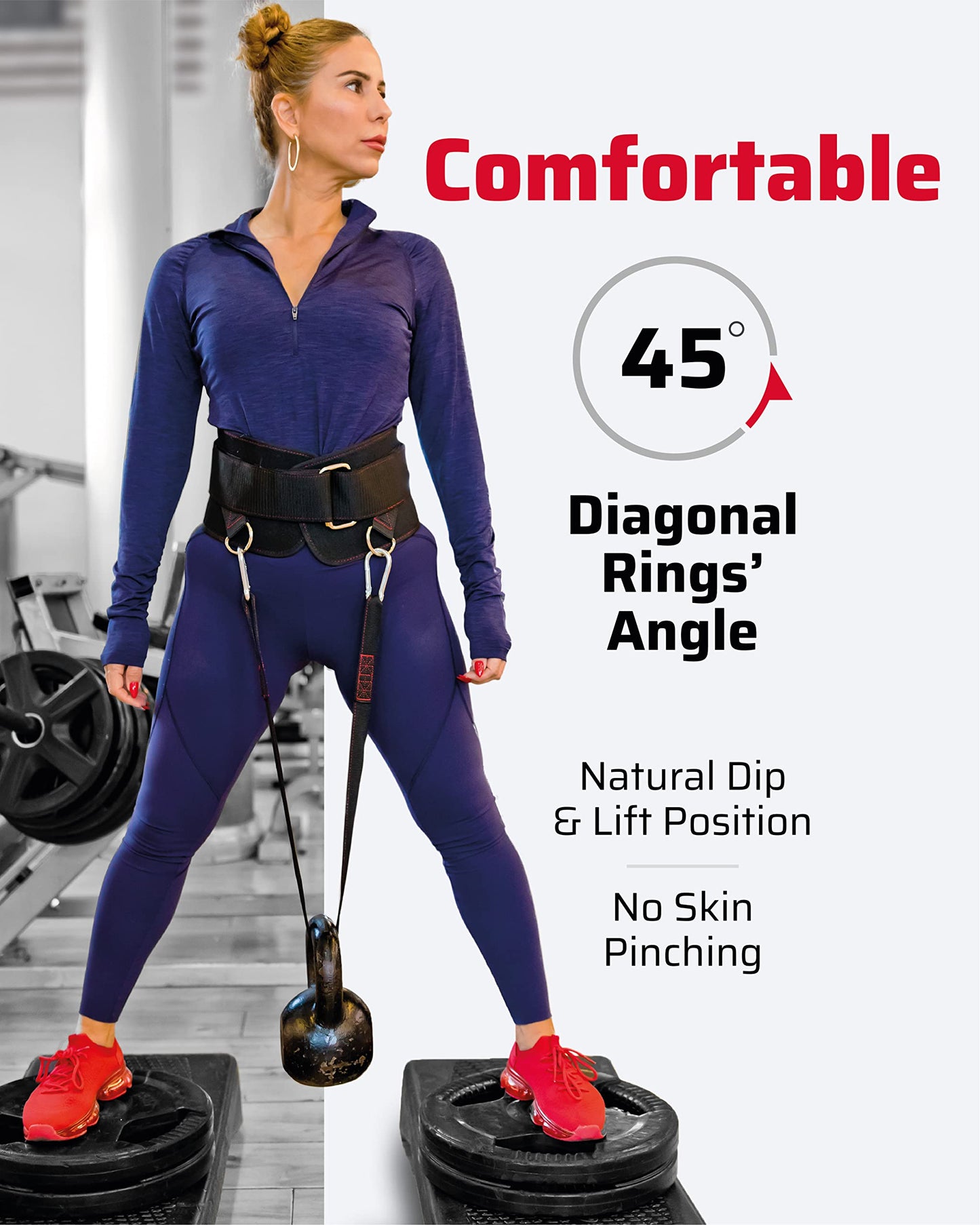 THEFITGUY Belt for Pulling Plus The Ultimate Dip Belt & Dumbbell Loading Straps Bundle