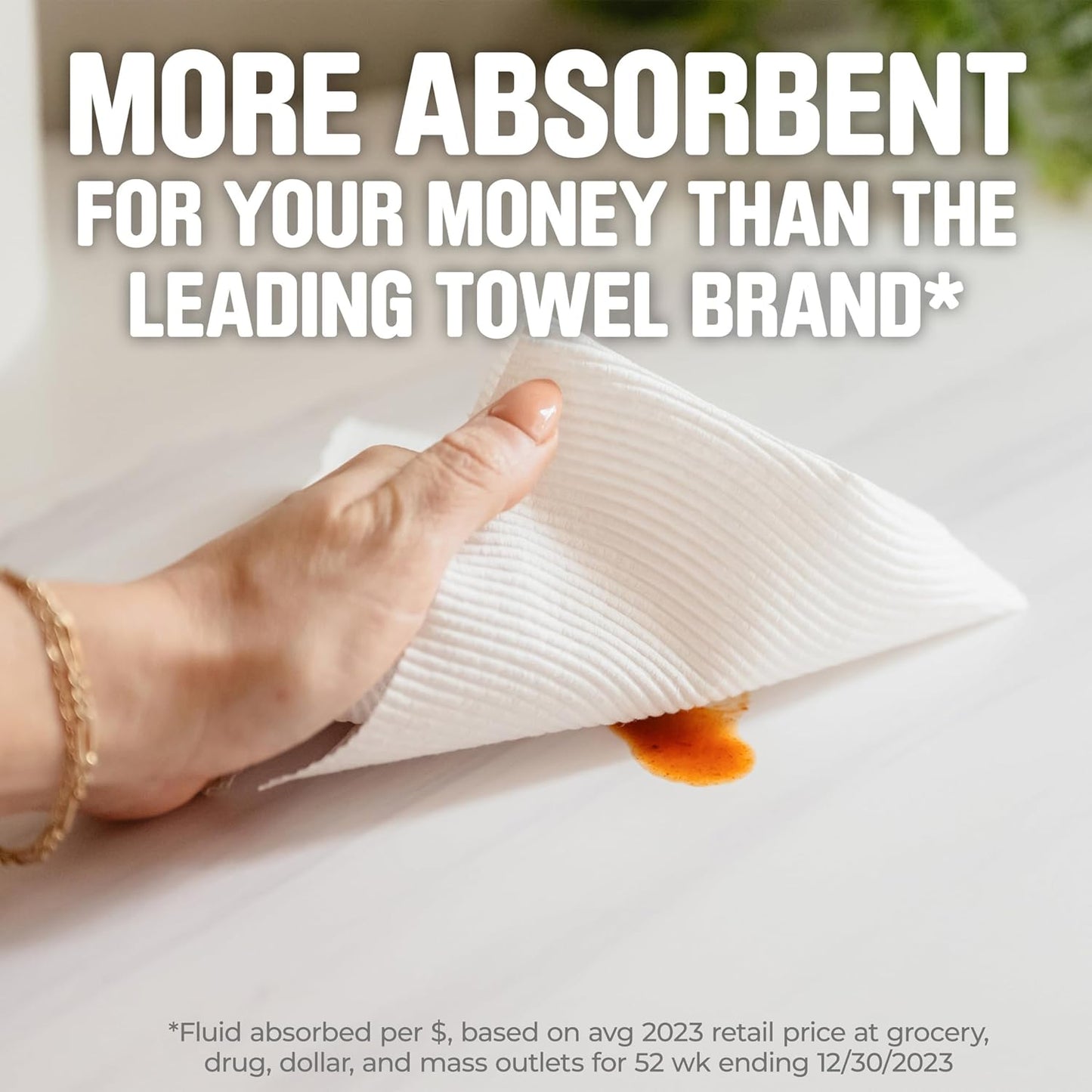 Scott Paper Towels - Choose-A-Sheet, 2 Double Rolls (100 Sheets Each) for Ultimate Cleanliness