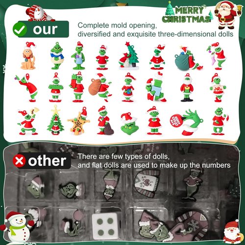 Christmas Advent Calendar 2025 - 24 Collectible Countdown Gifts for Kids & Adults | Perfect Holiday Surprise