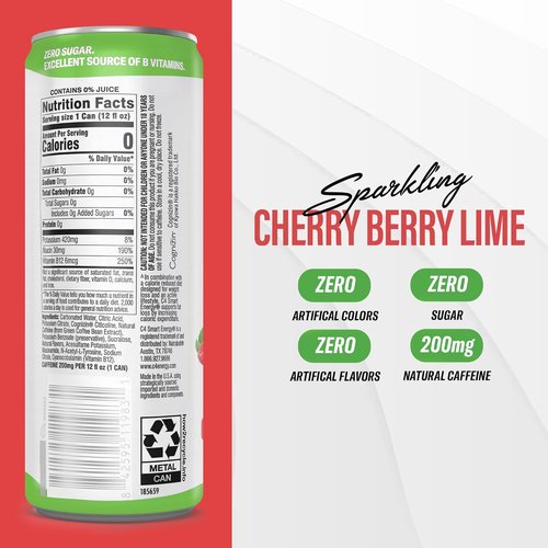 C4 Energy | Sugar-Free Pre-Workout Performance Drink Variety Pack - 12 Zero-Calorie Flavors