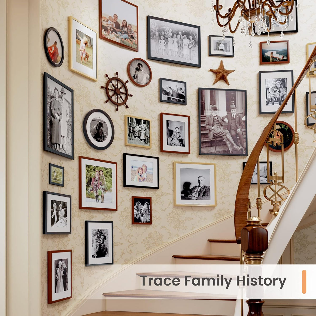 Upsimples 3.5x5 Picture Frame - Versatile Display for 2.5x3.5 or 3.5x5 Photos | Black, 1 Pack