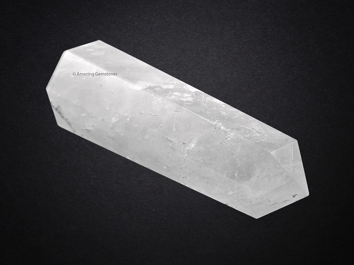 Amazing Gemstone Large Clear Quartz Crystal Towers ~ Natural Healing Crystal Point Obelisk for Reiki Healing and Crystal Grid (5.5 to 6 INCH)
