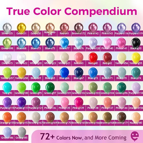 Bezente Pastel Pink Latex Party Balloons - 30 Pack of 18-Inch Large Round Balloons for Celebrations