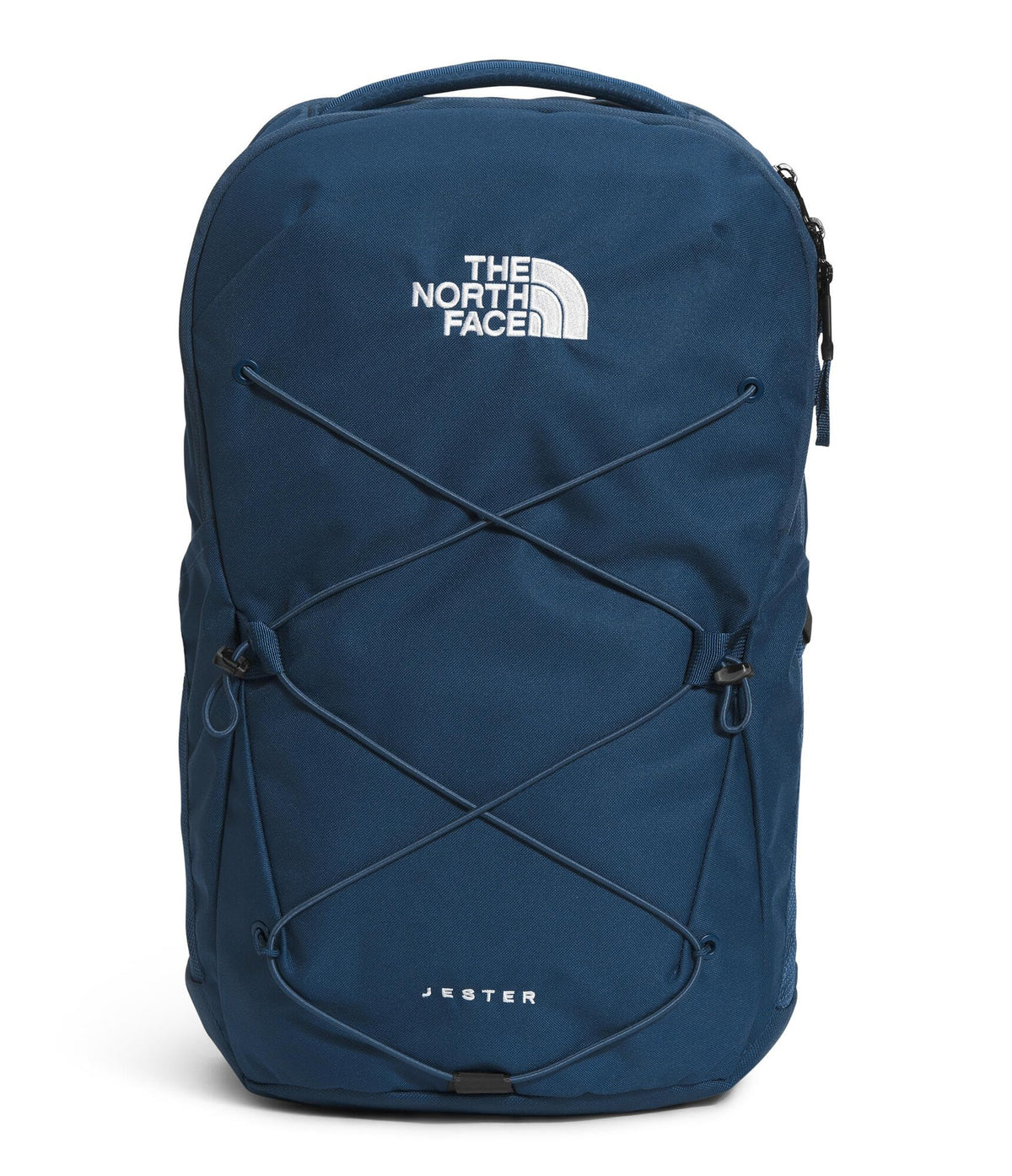 The North Face Jester Everyday Laptop Backpack - Commuter Daypack, Water Repellent, Laptop Sleeve, Shady Blue/TNF White-NPF, One Size