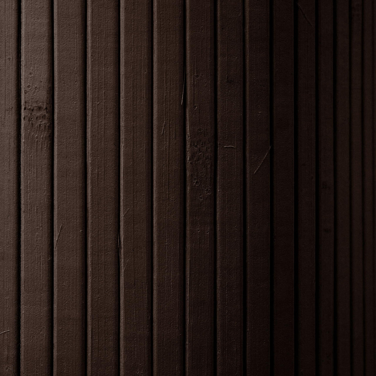 Red Lantern 6 ft. Tall Bamboo Wave Screen - Dark Mocha